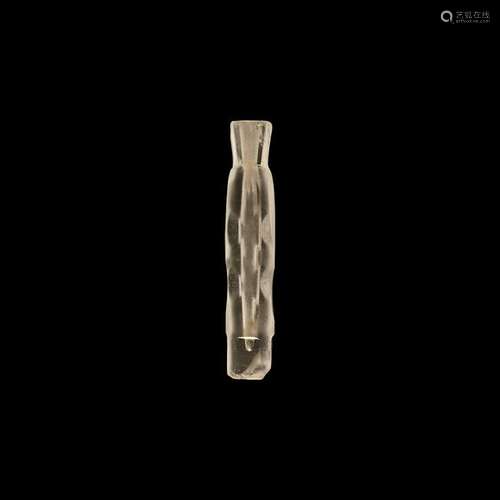 Fatimid Cut Glass Perfume Vessel