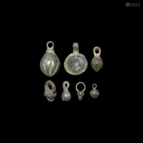 Islamic Silver Pendant Group