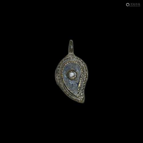 Islamic Gilt Silver Pendant