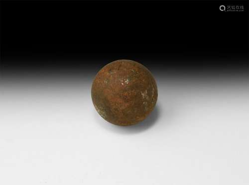 Civil War Iron Cannonball