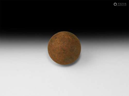 Civil War Iron Cannonball