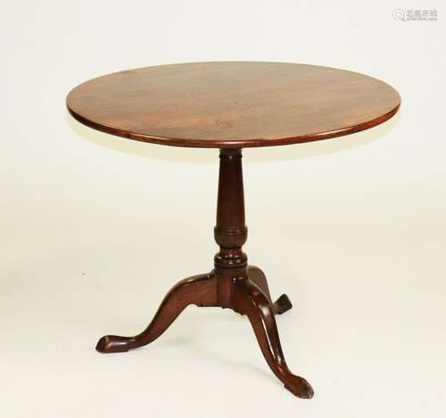 19th C Queen Anne Style Tip Top