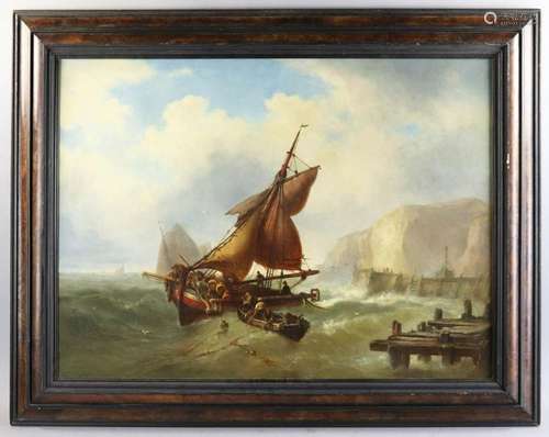 Mauritz Hendrick de Haas, Ship in Peril