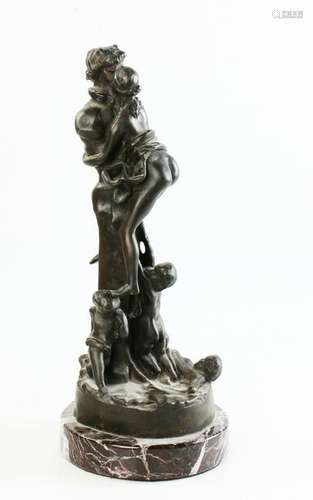 French Bronze Figural Sculpture