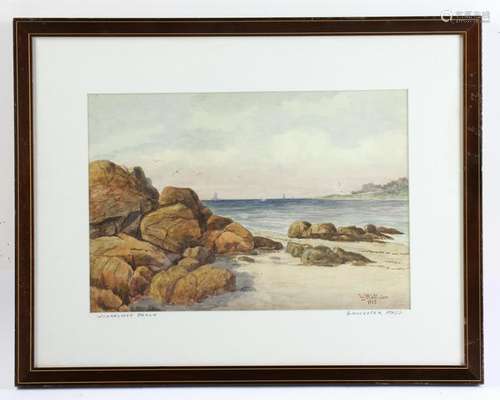 B. Whitaker, Wingersheek Beach, Watercolor