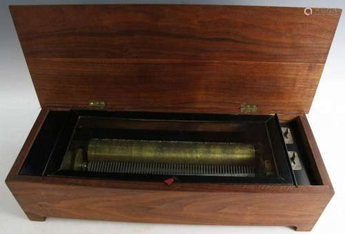 19th Cylinder Music Box