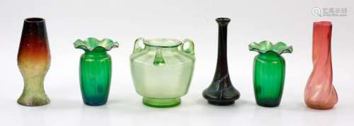 Collection of C1900 Bohemian Glass