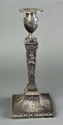 English Sterling Candlestick