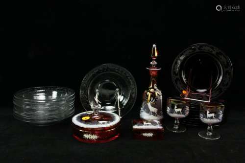 Collection of Miscellaneous Glass Items