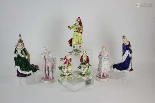 Collection of (7) Porcelain Figurines