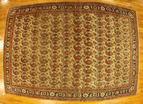 Antique Persian Mahal Rug