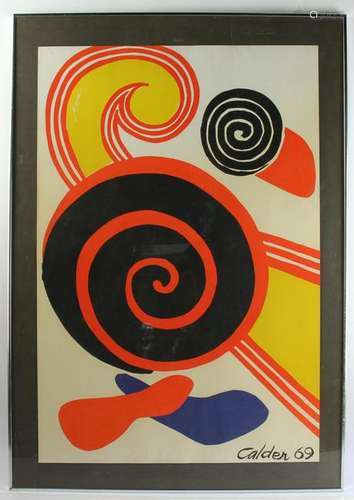 Alexander Calder, Abstract Print