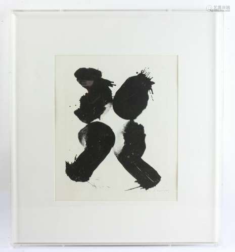 Peter Voulkos, Abstract Monotype Print