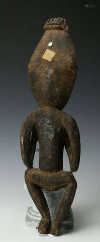 PNG, Sepik, three figures; a North Coast mortar, a…