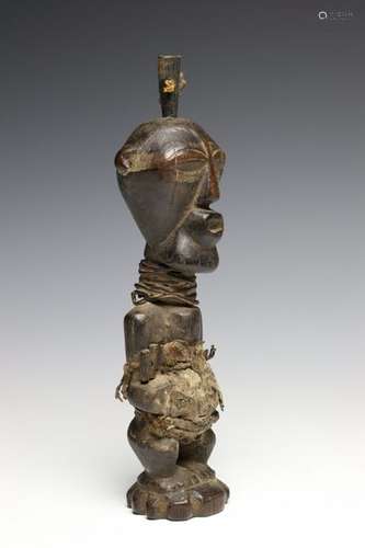 DRC., Songhe, small power figure,with horn, copper…