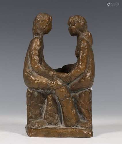 Julia van Verschuer (geb. 1926), bronzen sculptuur…