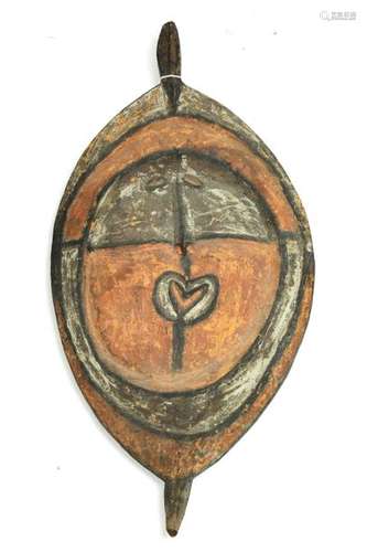 PNG, Hunstein, carved oval spirit maskwith natural…