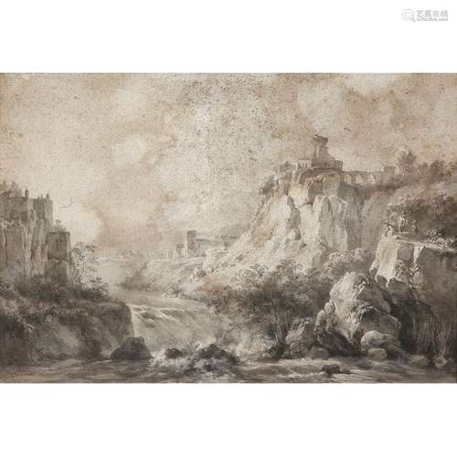 Jean Jacques de BOISSIEU (Lyon 1736 1810) Paysage …