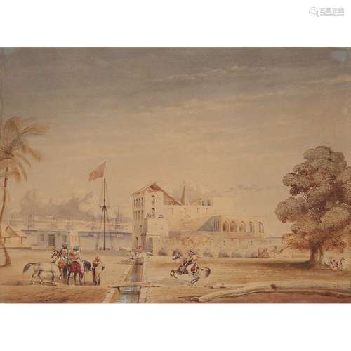 Louis LE BRETON (Douarnenez 1818 Paris 1866) Vue a…