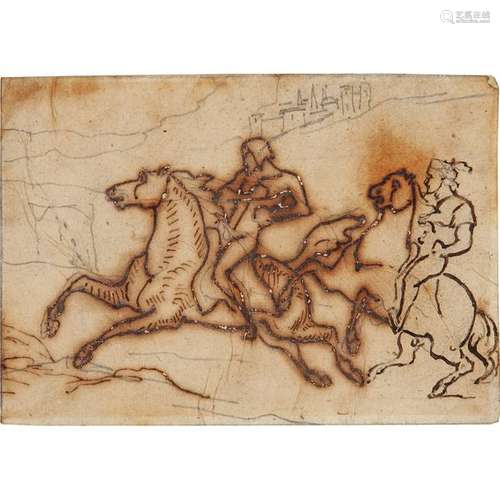 Attribué à Théodore GERICAULT (Rouen 1791 Paris 18…