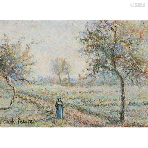 HUGHES CLAUDE PISSARRO (né en 1935) LE CHEMIN DU C…