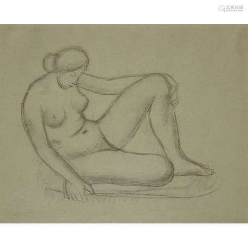 ARISTIDE MAILLOL (1861 1944) FEMME ACCROUPIE, 1930…