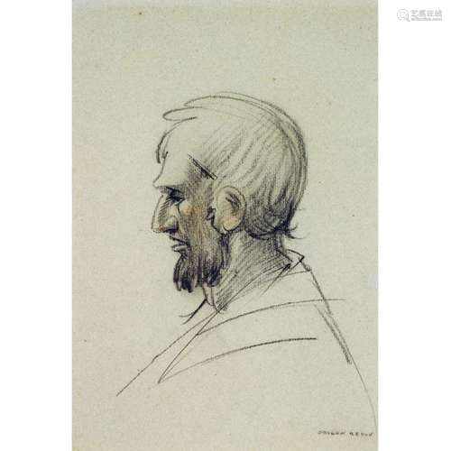 ODILON REDON (1840 1916) PORTRAIT D’HOMME DE PROFI…