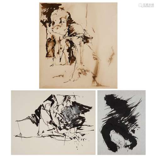 CLAUDE PROUVE (1929 2012) Lot de trois dessins Les…