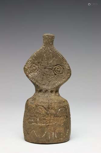 Bulgaria, bell shaped terracotta idol, ca. 3rd cen…