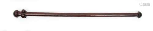 Vanuatu, Tana Island, wooden club,l. 85 cm; 1