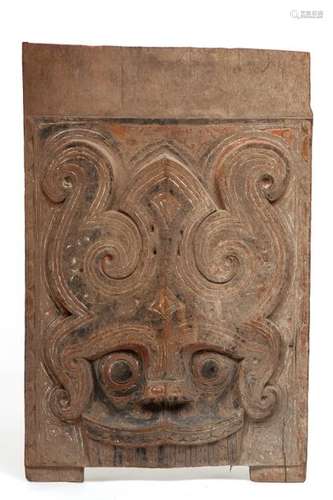 Sumatra, Toba Batak, wooden rectangular architectu…