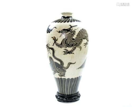Very Rare Chinese Cizhou Vase