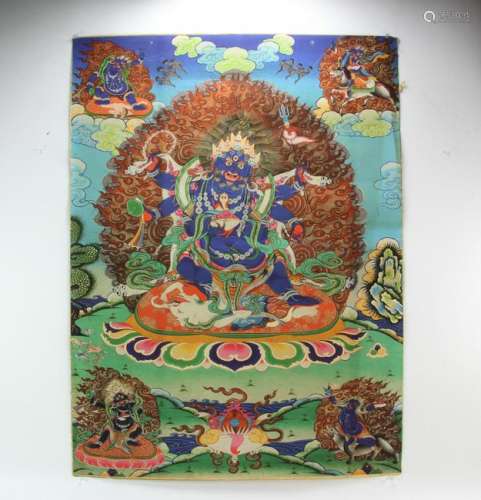 Thangka with Vibrant Colors