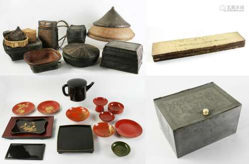 Asian Box, Tea Sets, Hats, Baskets, Scripture