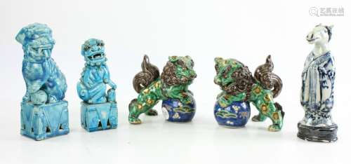 Chinese Foo Dogs, Standing Figure