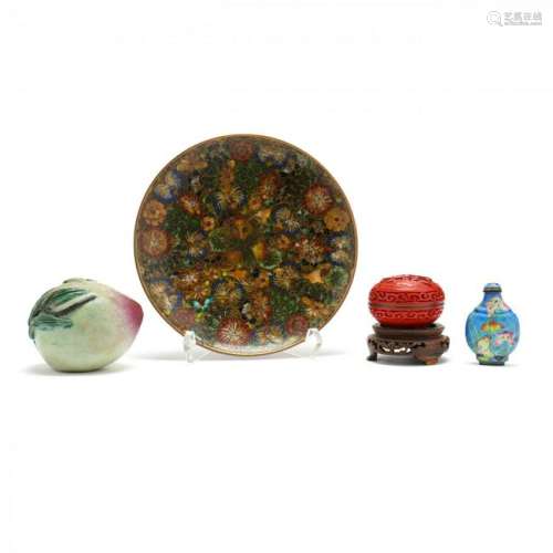A Group of Asian Decorative Items