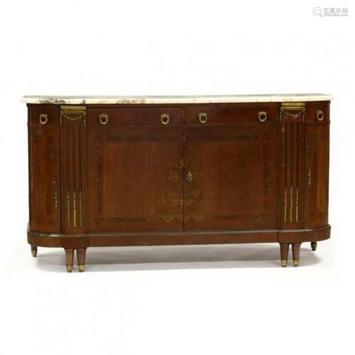 Louis XVI Style Marble Top and Ormolu Buffet