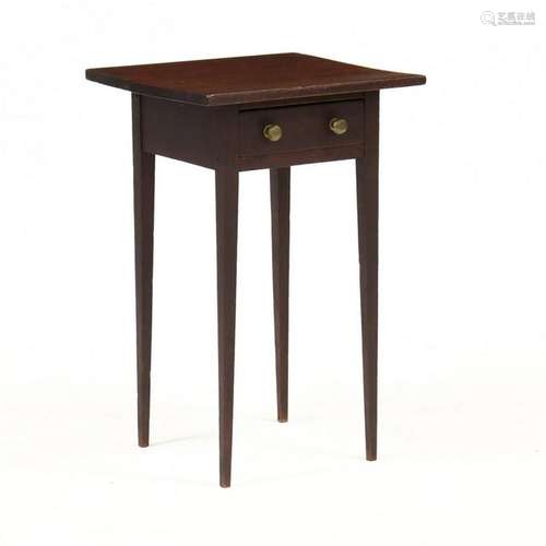 Southern Federal Walnut One Drawer Stand