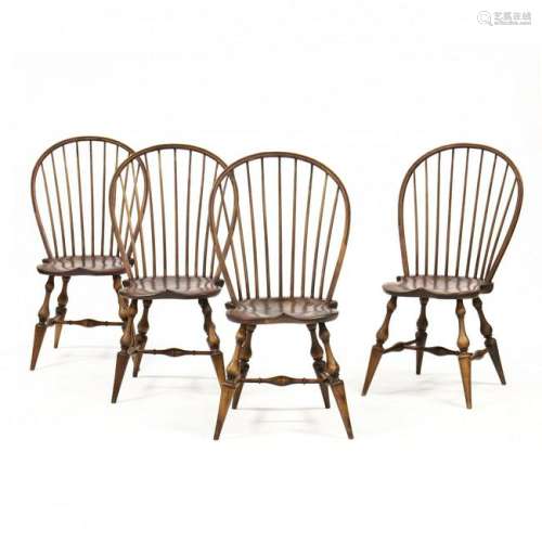 D.R. Dimes, Set of Four Windsor Side Chairs