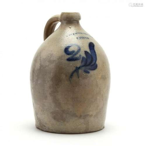 Ovoid Stoneware Two Gallon Jug