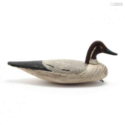 attributed Doug Jester (1876-1961), Pintail Drake Decoy