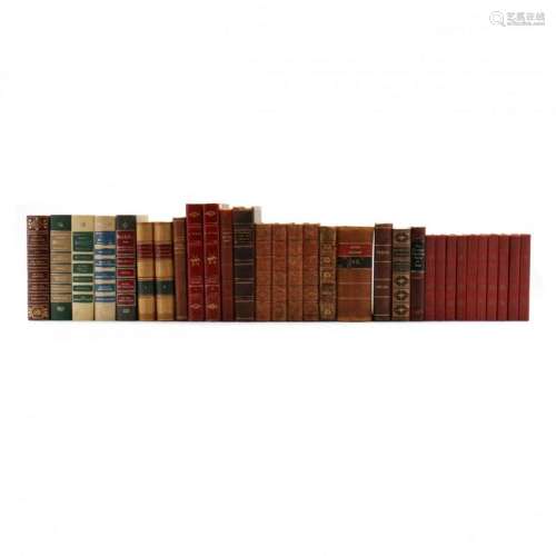 31 Assorted Volumes, (16) Being Leatherbound