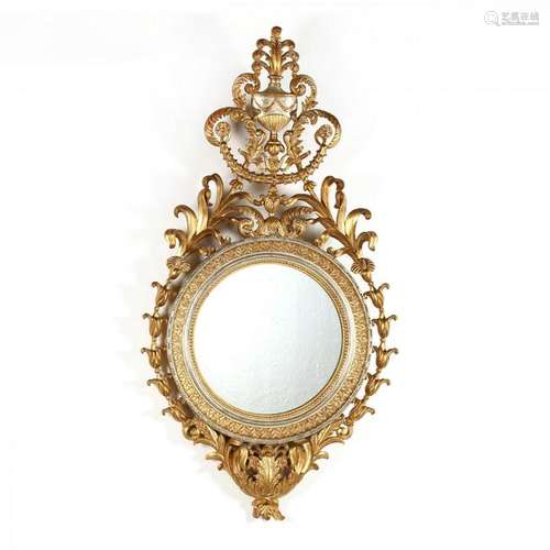 Maitland Smith, Regency Style Carved and Gilt Circular