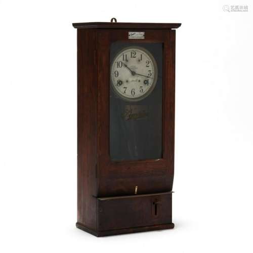 Simplex Time Recorder Clock