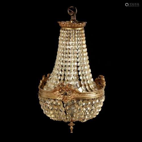 French Empire Style Diminutive Chandelier