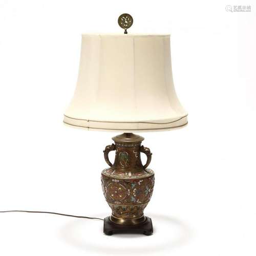 Champleve Table Lamp