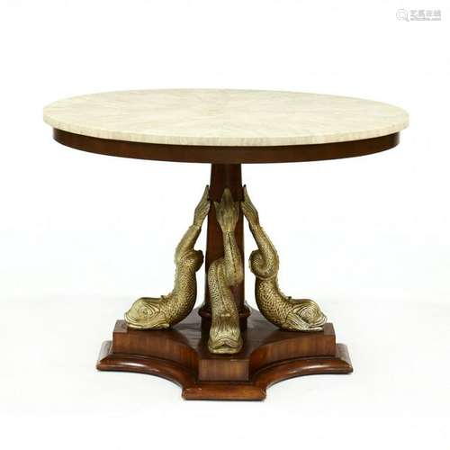 Drexel Heritage, Neoclassical Style Center Table