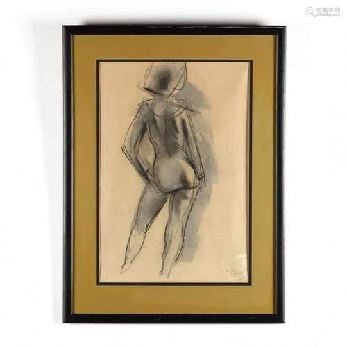 Mid-Century Nude Sketch