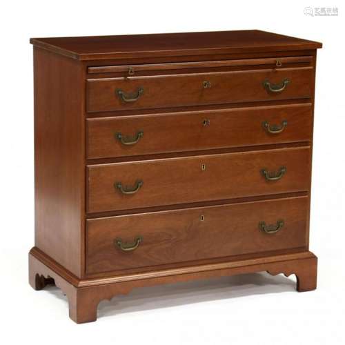 Suter's Chippendale Style Mahogany Bachelor's Chest