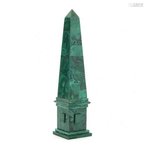 Classical Style Malachite Obelisk